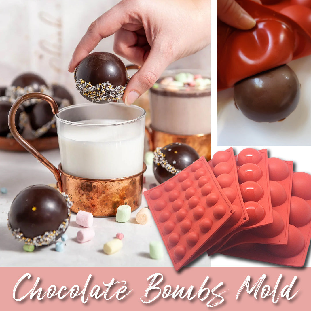 Molde para bombas de chocolate
