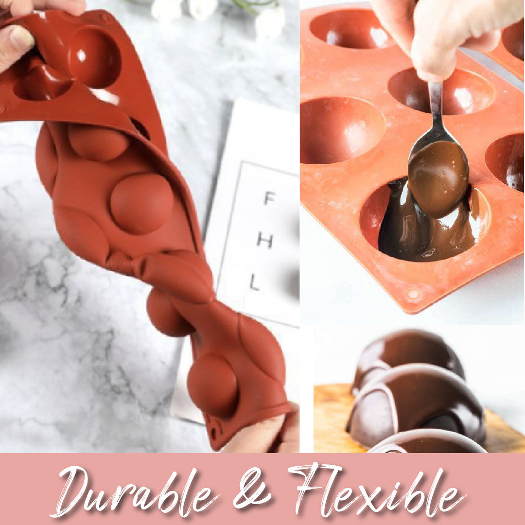 Molde para bombas de chocolate