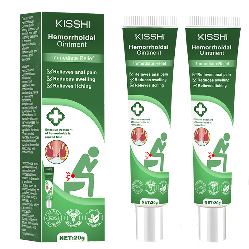 KISSHI™ Professional 2-Step Hemorrhoidal Treatment