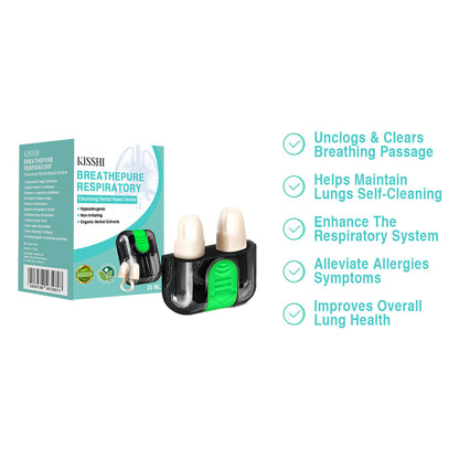 KISSHI™️ BreathePure Respiratory Cleansing Herbal Nasal Device🛒