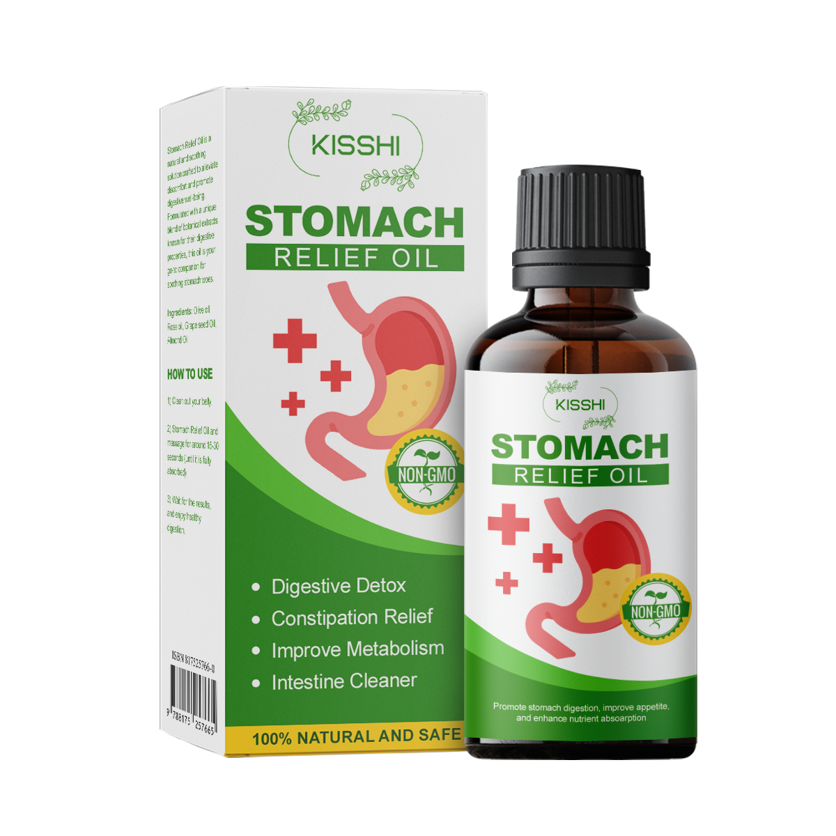 KISSHI Stomach Relief Oil