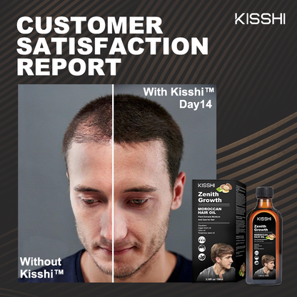 KISSHI™ ZenithGrowth Moroccan Hair Oil