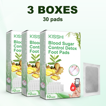 KISSHI™ Blood Sugar Control  Detox Foot Pads