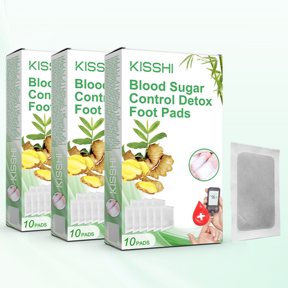 KISSHI™ Blood Sugar Control  Detox Foot Pads