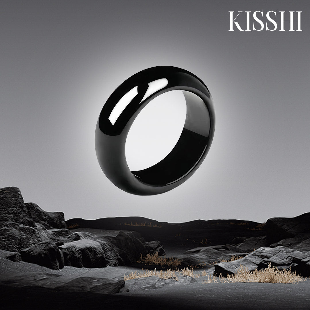 Kisshi™FengShui Obsidian Ring