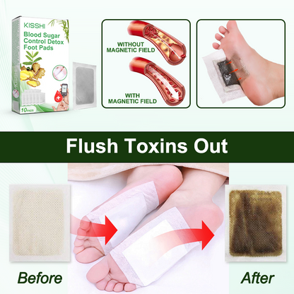 KISSHI™ Blood Sugar Control  Detox Foot Pads