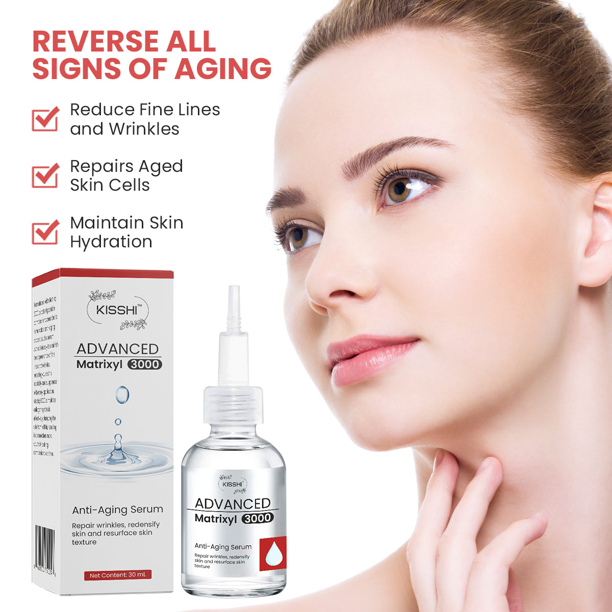 KISSHI™ Advanced Matrixyl 3000 Serum